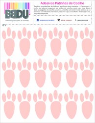quanto custa comprar pegadas de coelho prontas