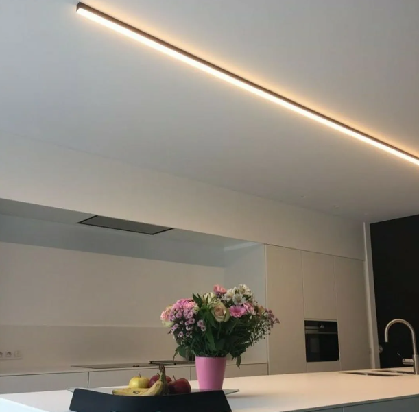 perfil de led banheiro sobrepor