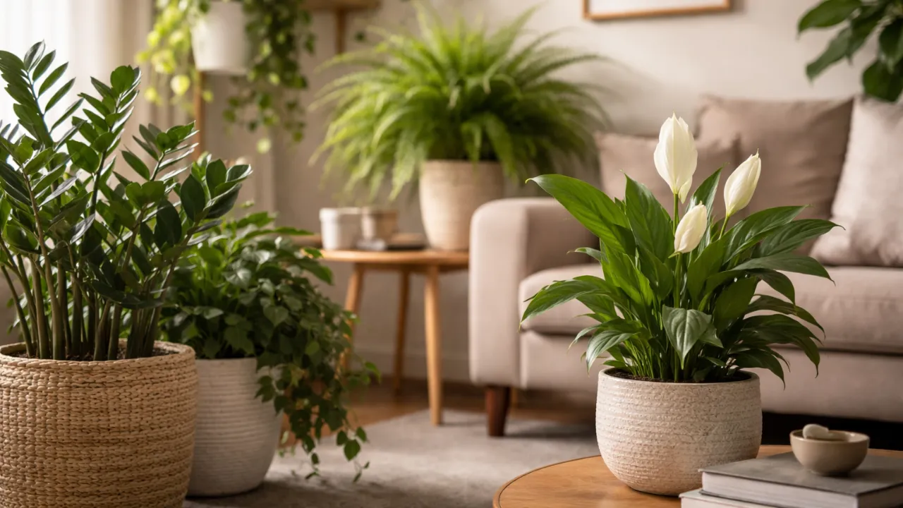 planta de sombra para sala