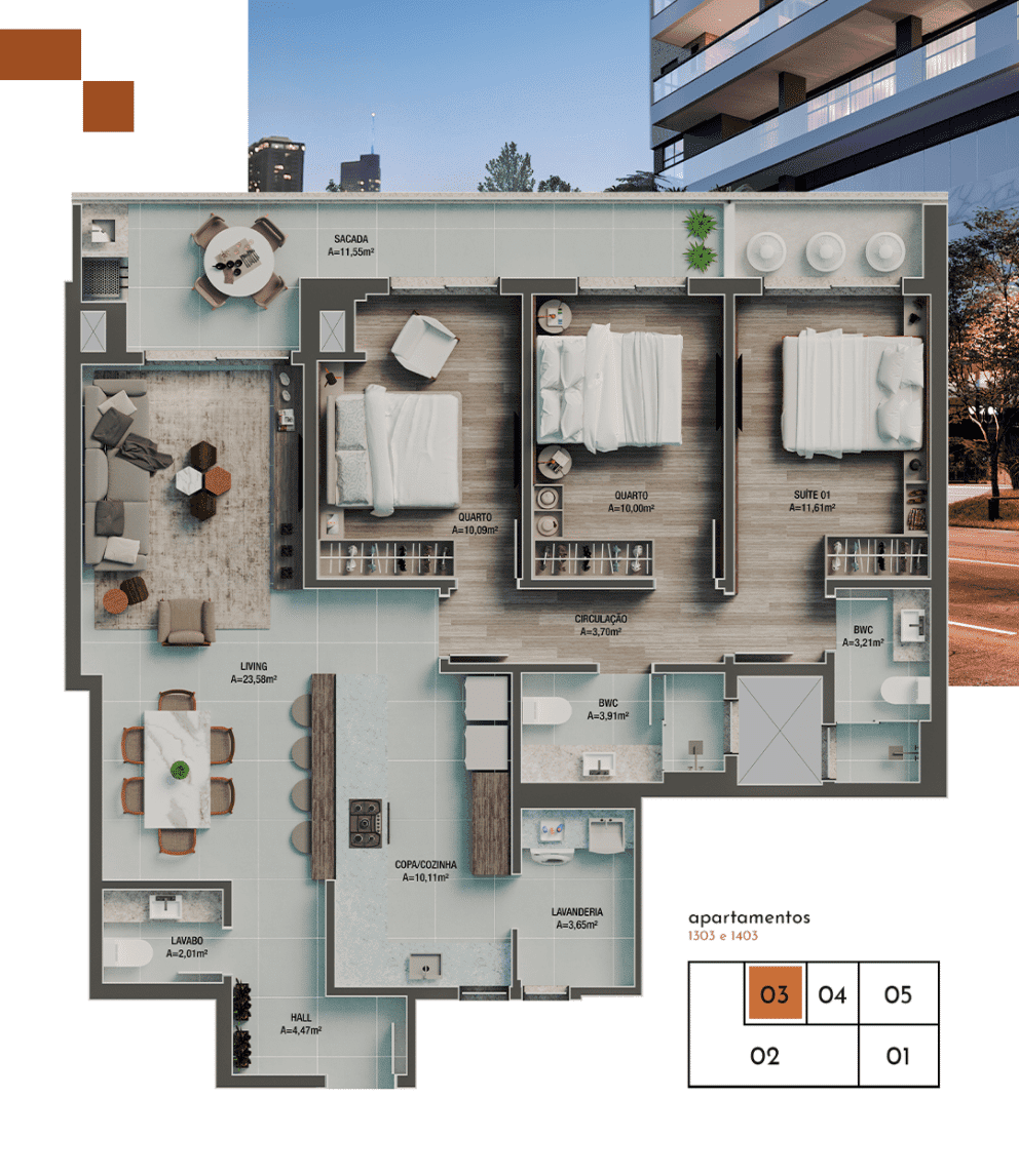 quanto custa ter plantas em apartamento