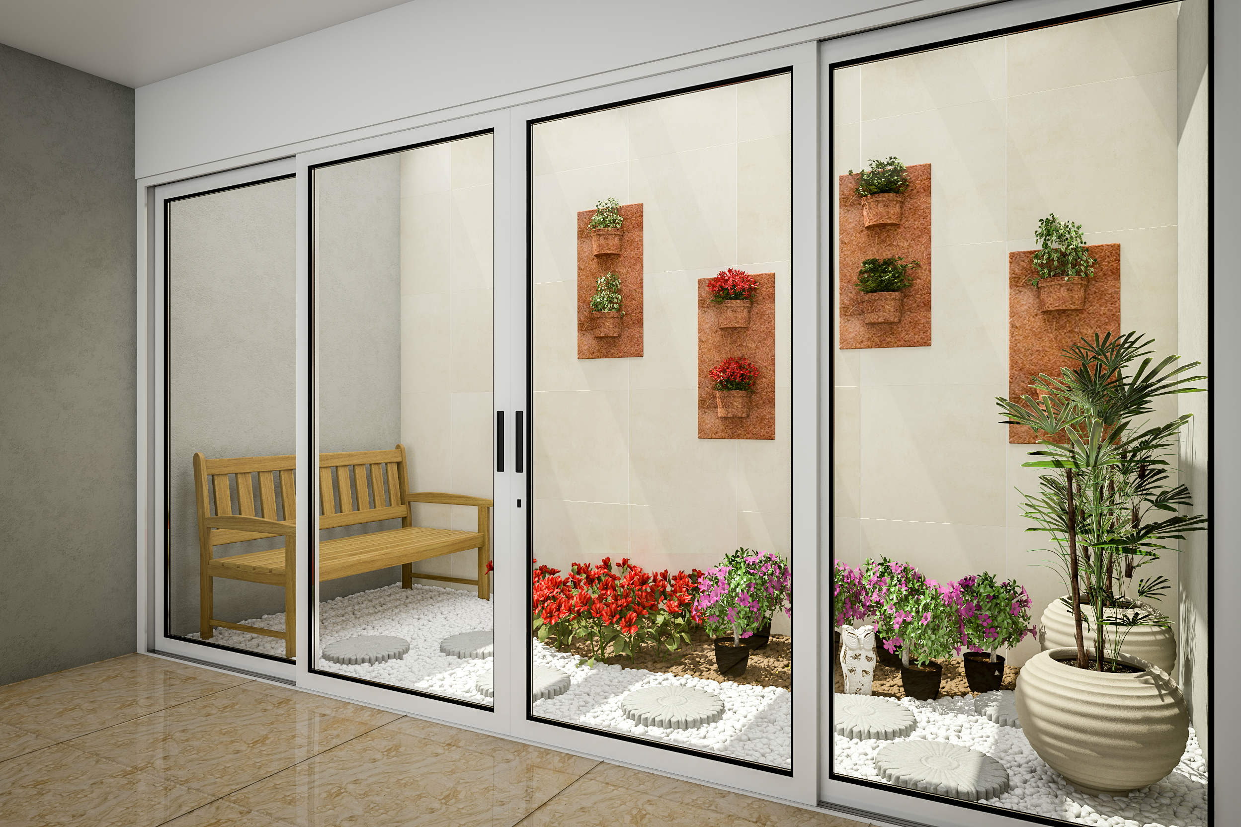 plantas para jardim de inverno com pouca luz