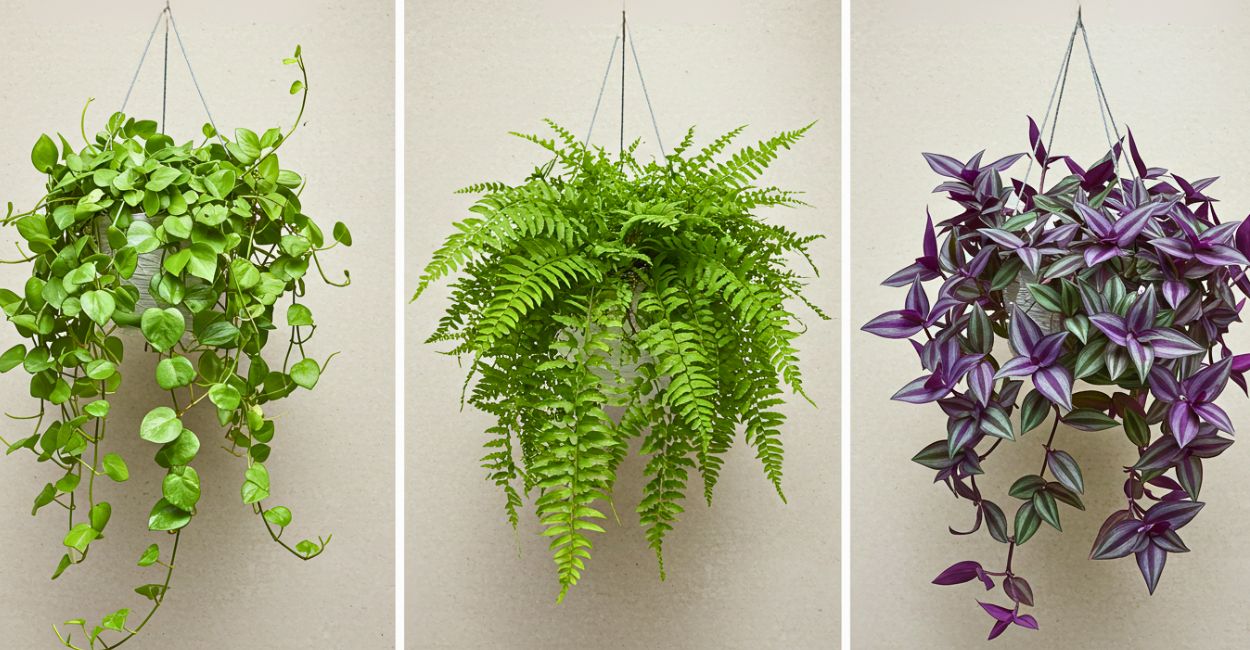 Plantas de interior com folhagem roxa