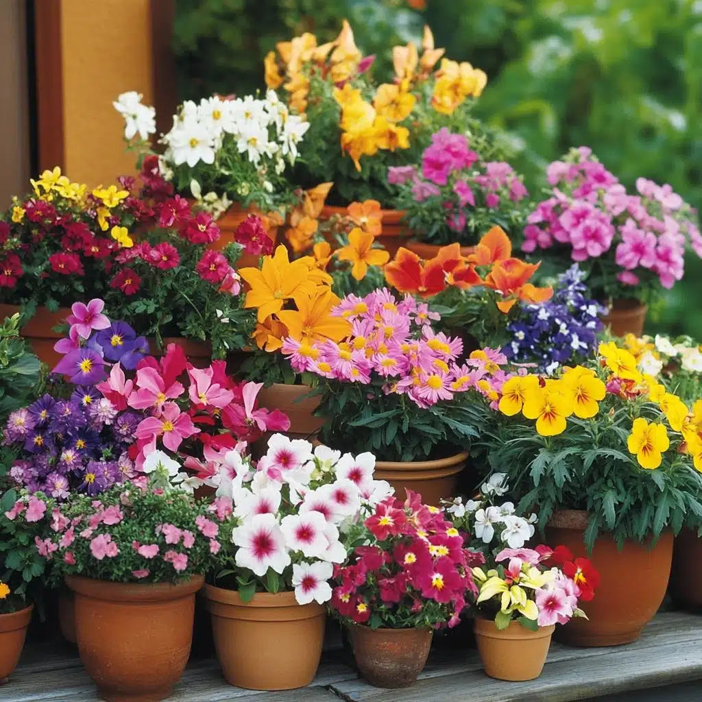 plantas que dão flor o ano todo para jardim pequeno