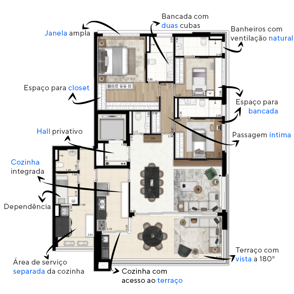 plantas de apartamento que afastam insetos