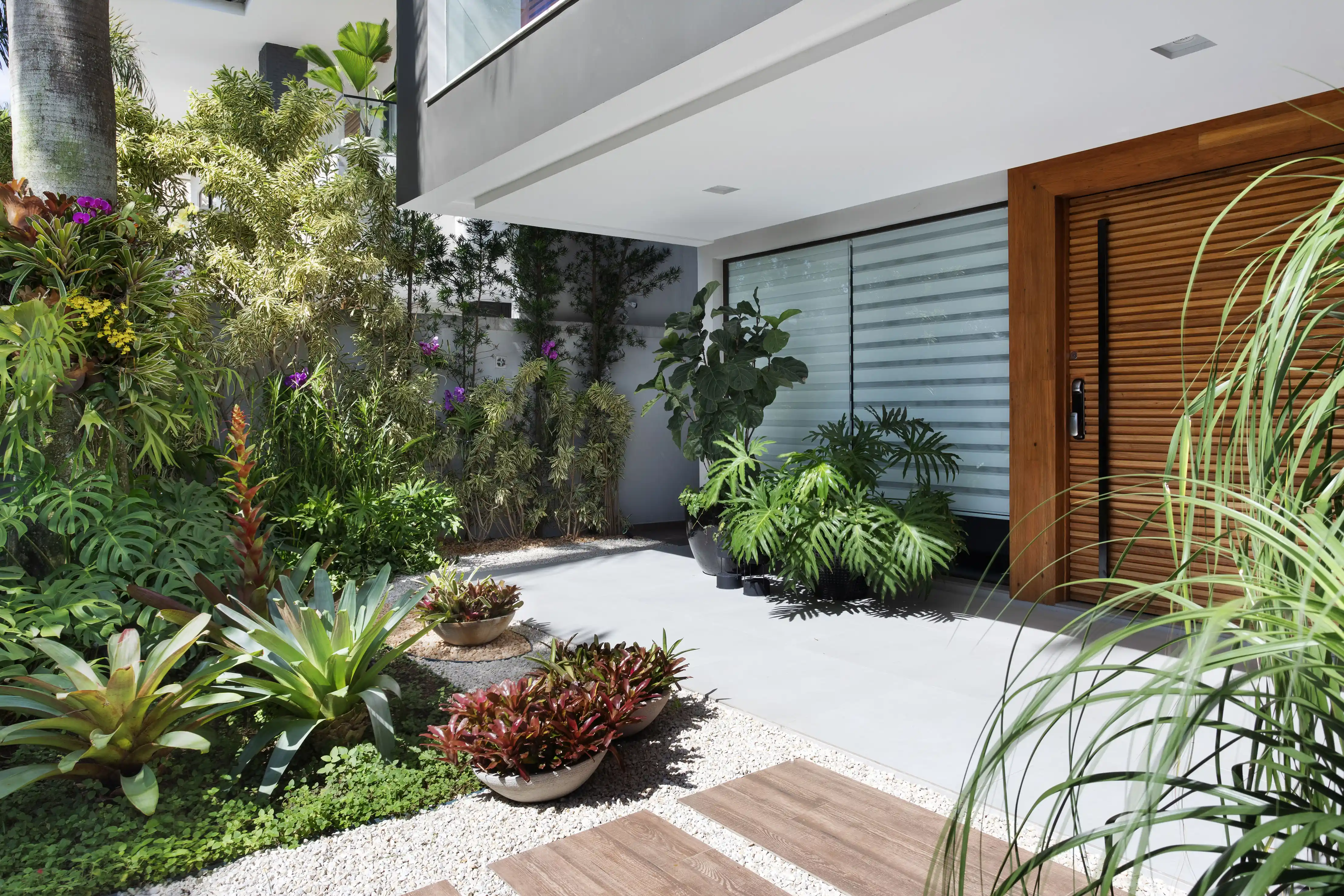 plantas para entrada de casa