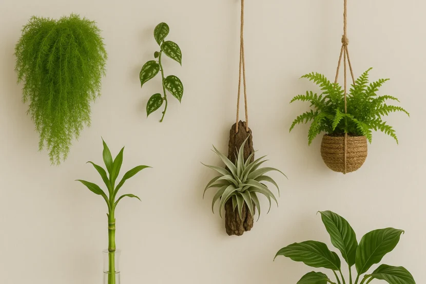 plantas de interior vs plantas externas