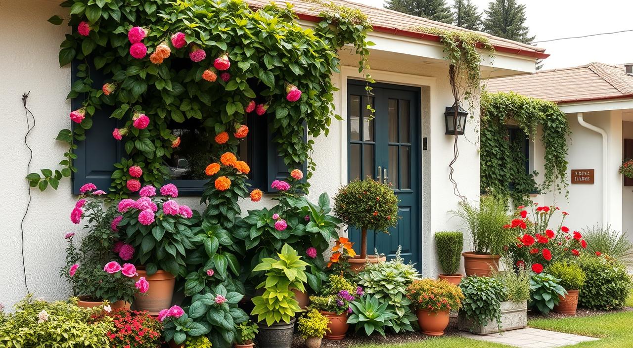 plantas resistentes ao sol para calçada
