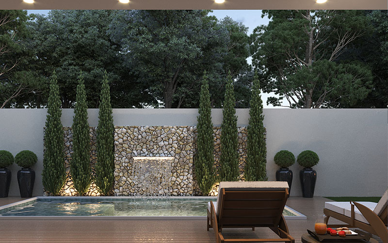 plantas modernas para entrada de casa