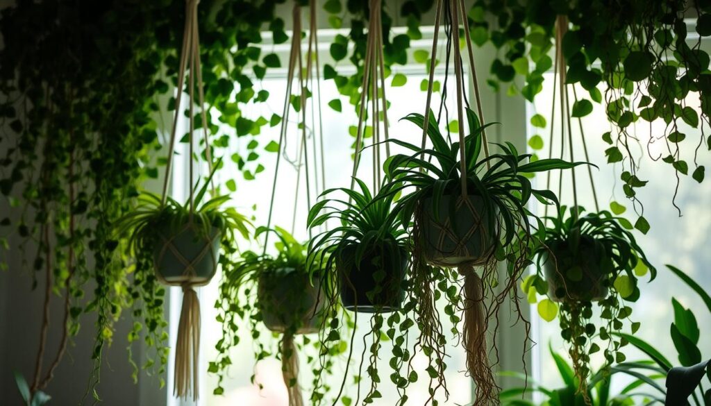 plantas pendentes com flores amarelas para sol pleno