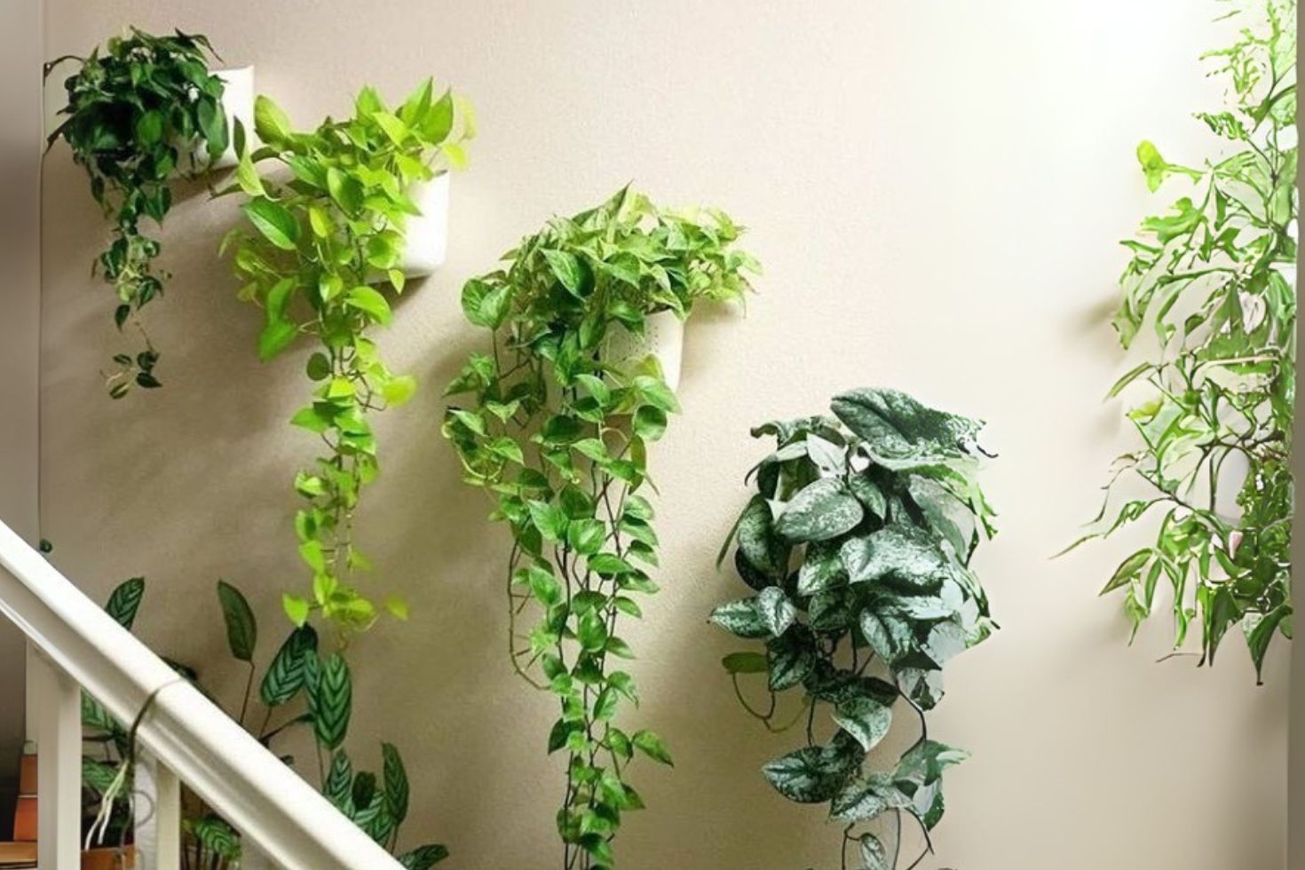 plantas de sombra para efeito cascata