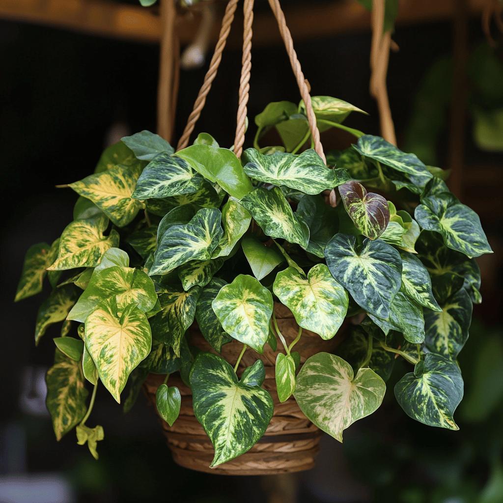 plantas pendentes que não precisam de sol direto