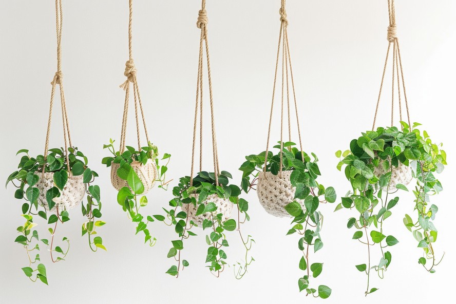 plantas pendentes
