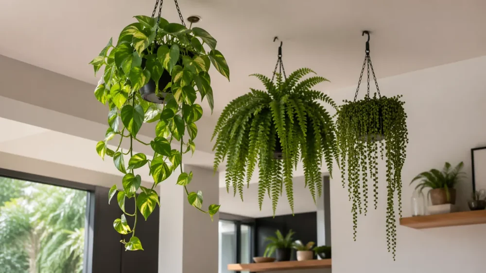 plantas pendentes para varandas