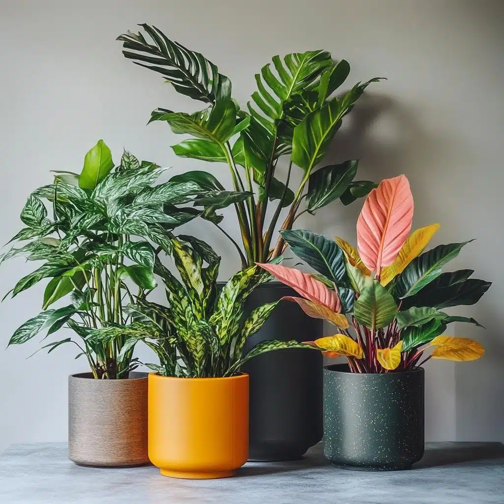 plantas tropicais que florescem