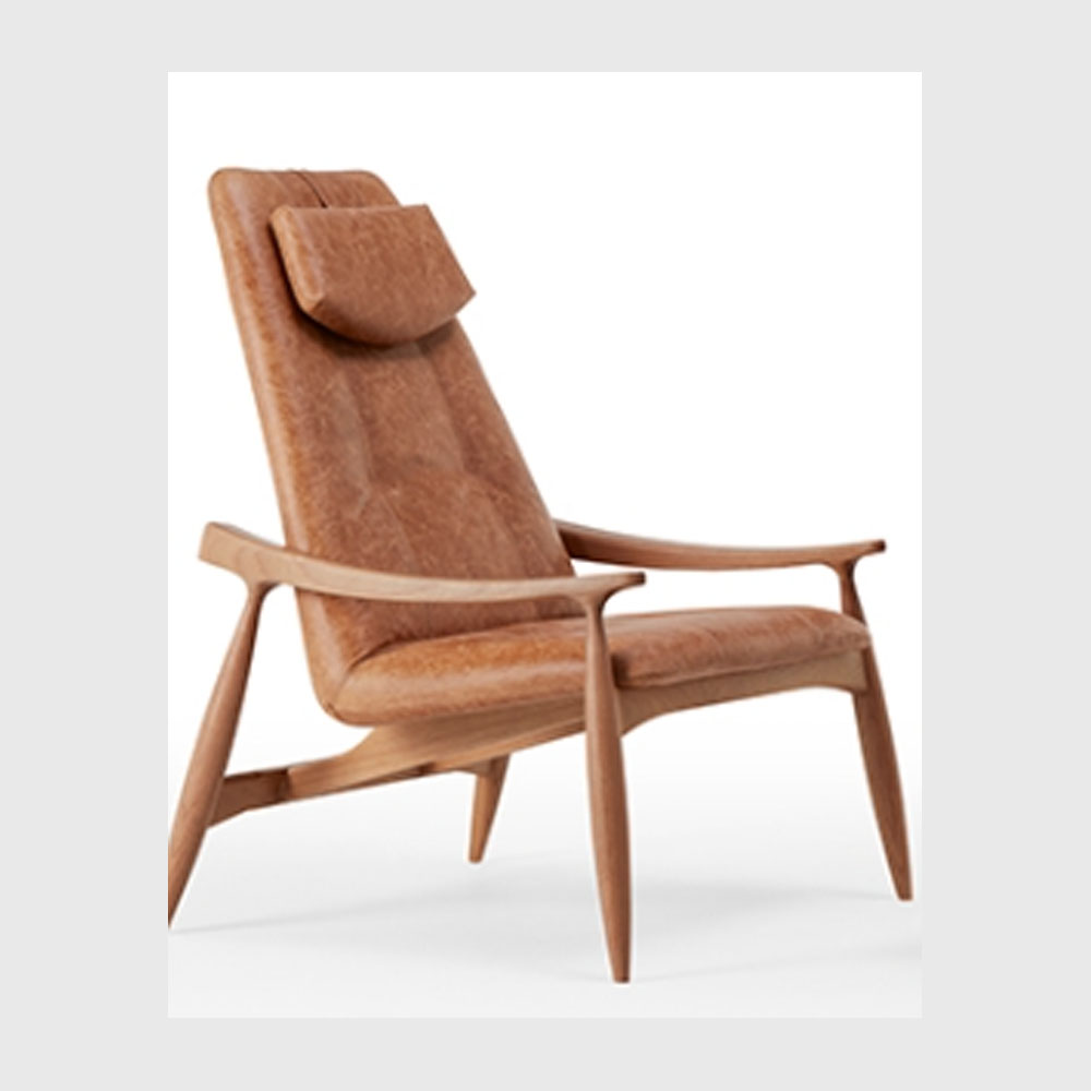 Poltrona Jangada design modernista