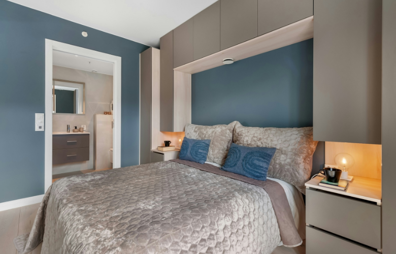 quarto azul infantil