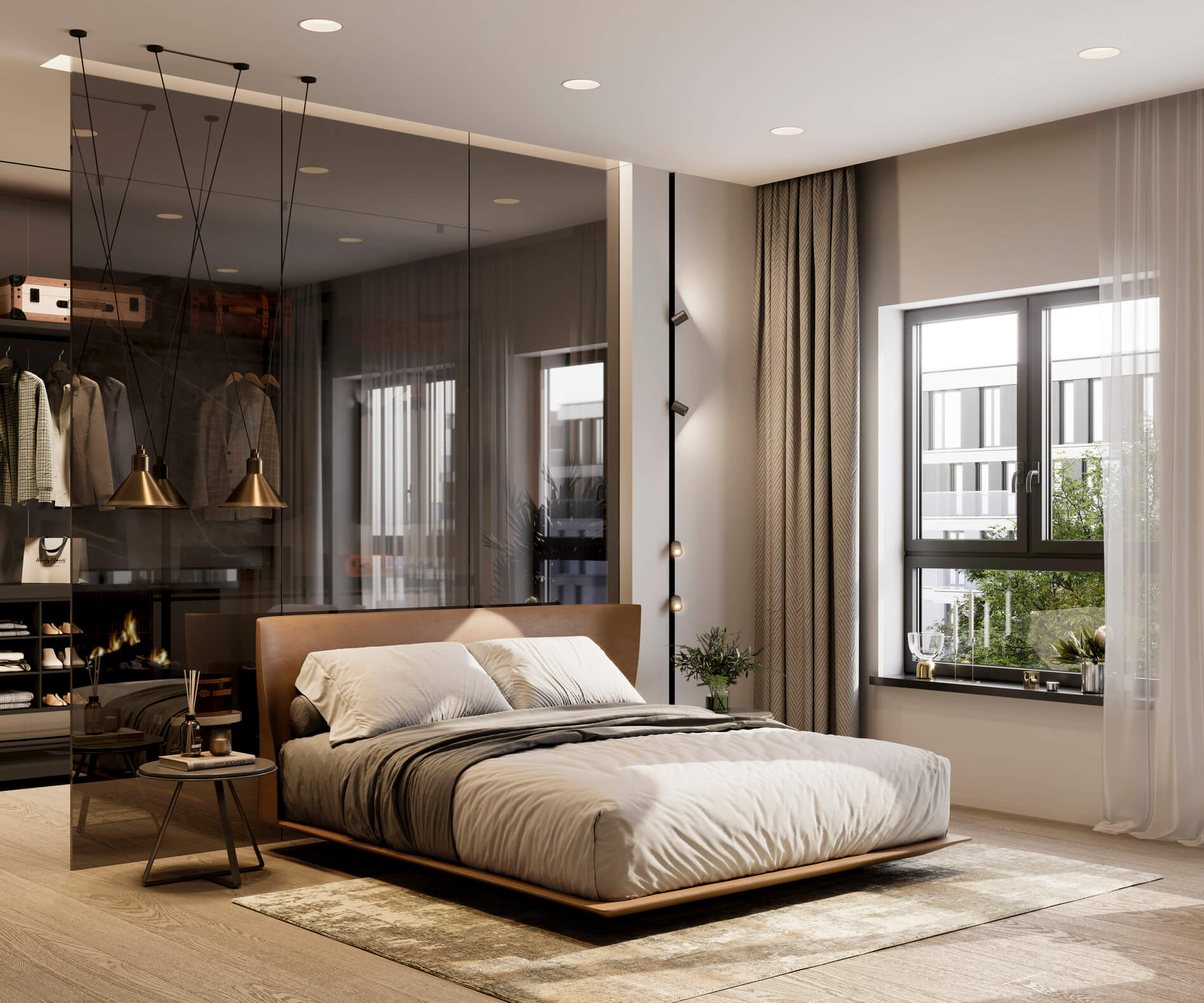 Closet planejado para quarto