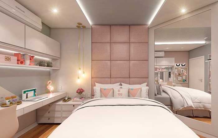 quarto de adolescente aconchegante