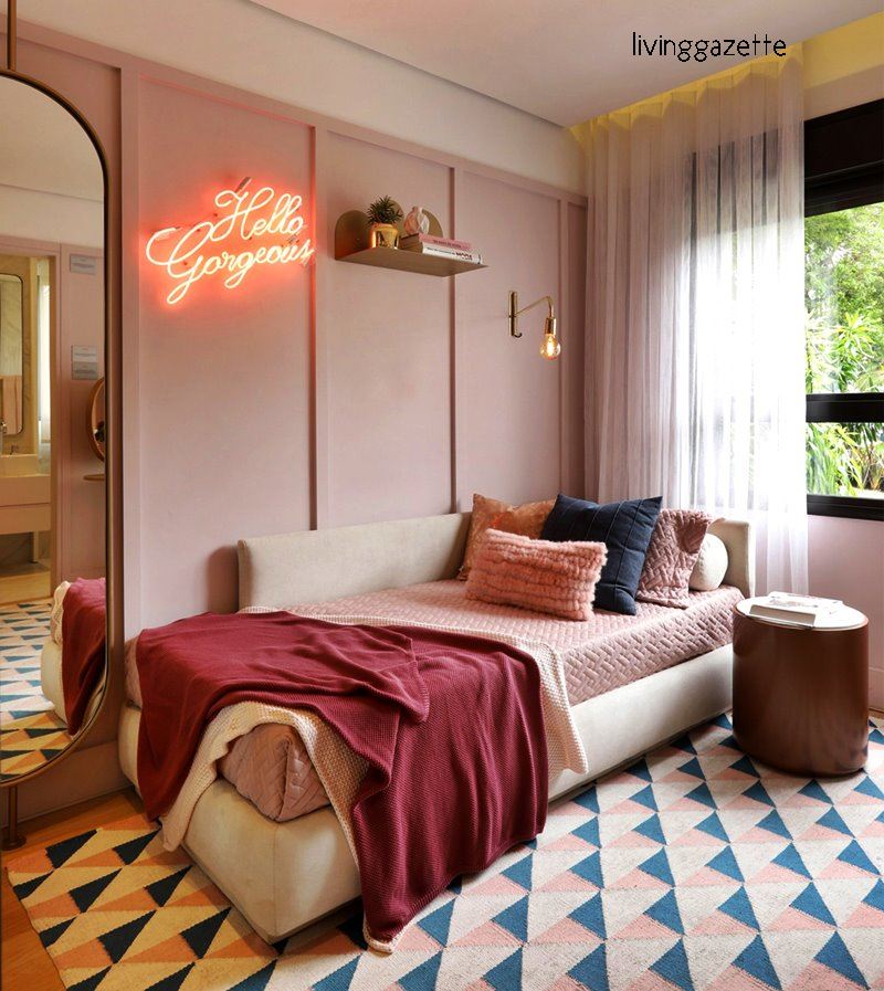 quarto de adolescente feminino