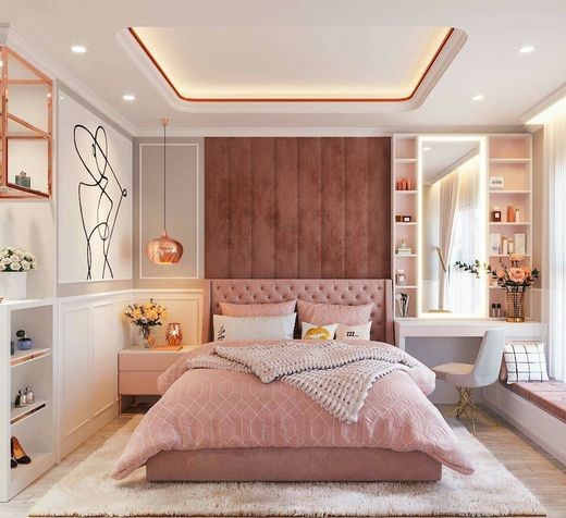 quarto de adolescente com estudo