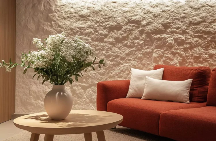 ideias de decoração com reboco baiano