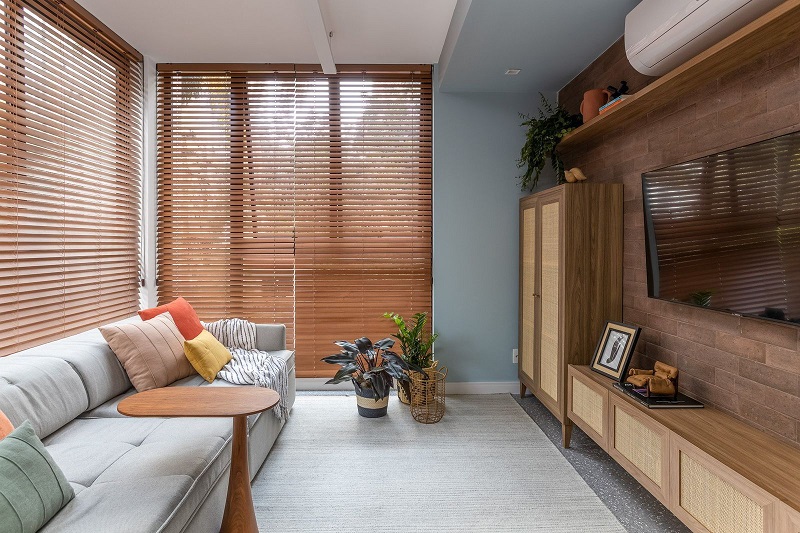 ideias de decoração sala sofá cinza