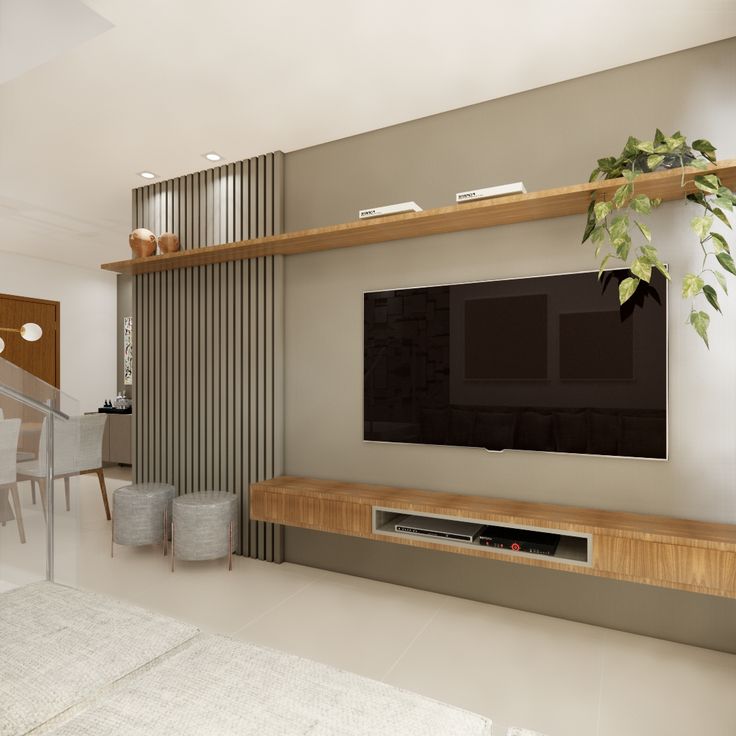 sala minimalista inspiração