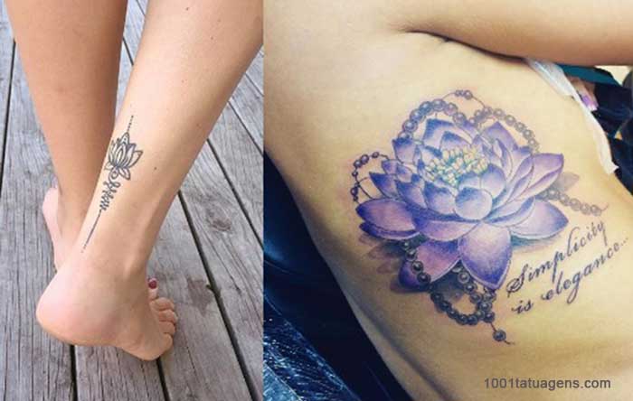 significado de flor tatuagem
