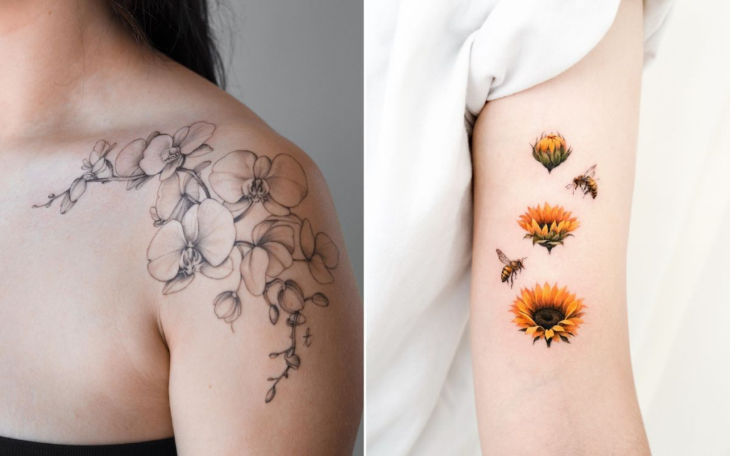 significado de flor tatuagem