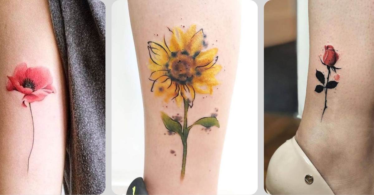 significado de flor tatuagem