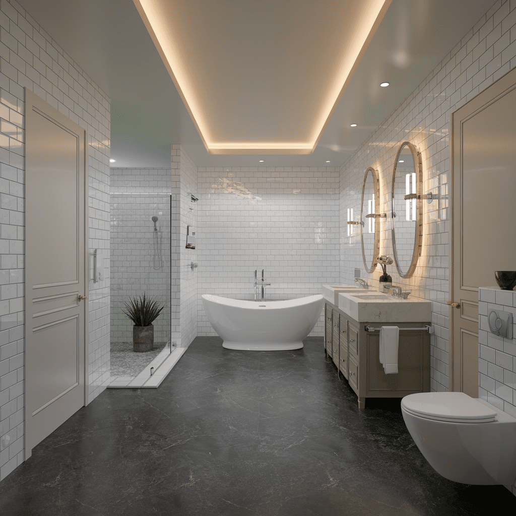 Privacidade em banheiros compartilhados