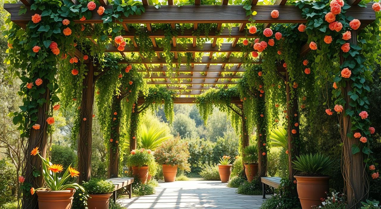 tumbérgia azul vs sete léguas para pergolado