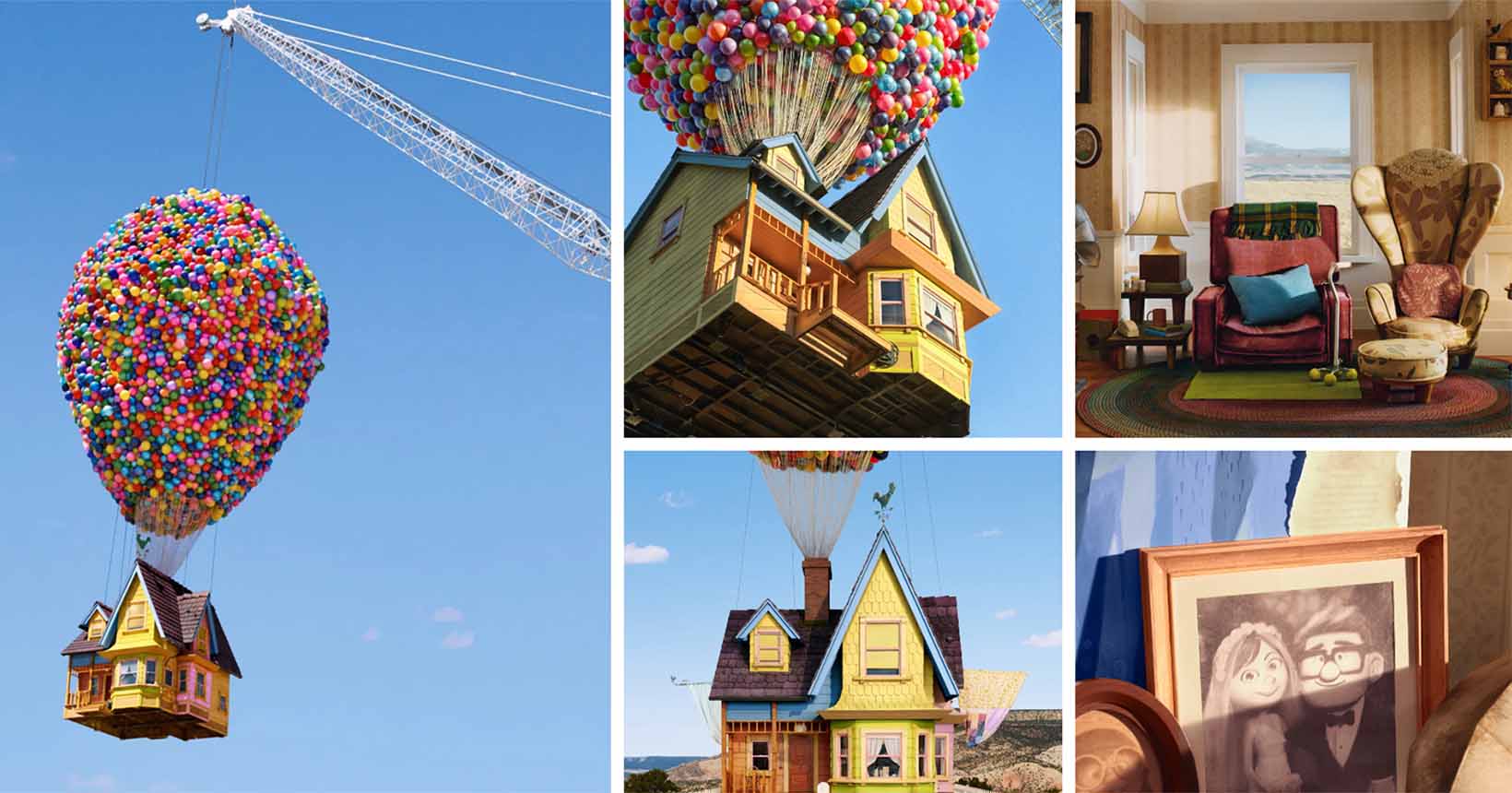 design casa Up Pixar