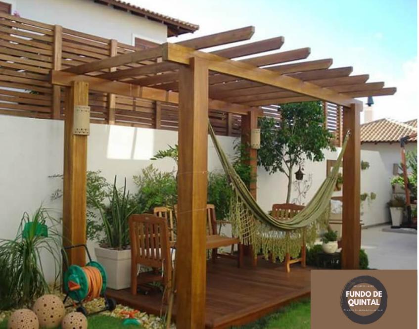 espaço gourmet simples fundo de quintal