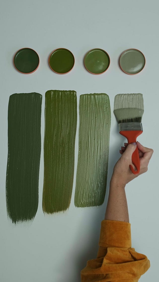 verde lésbico vs verde militar qual escolher