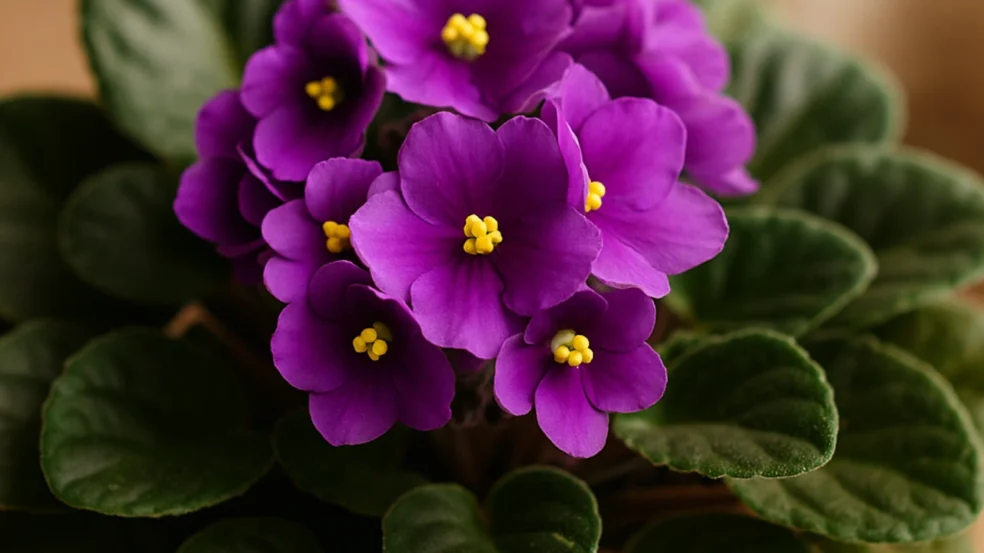 fazer muda de violeta africana