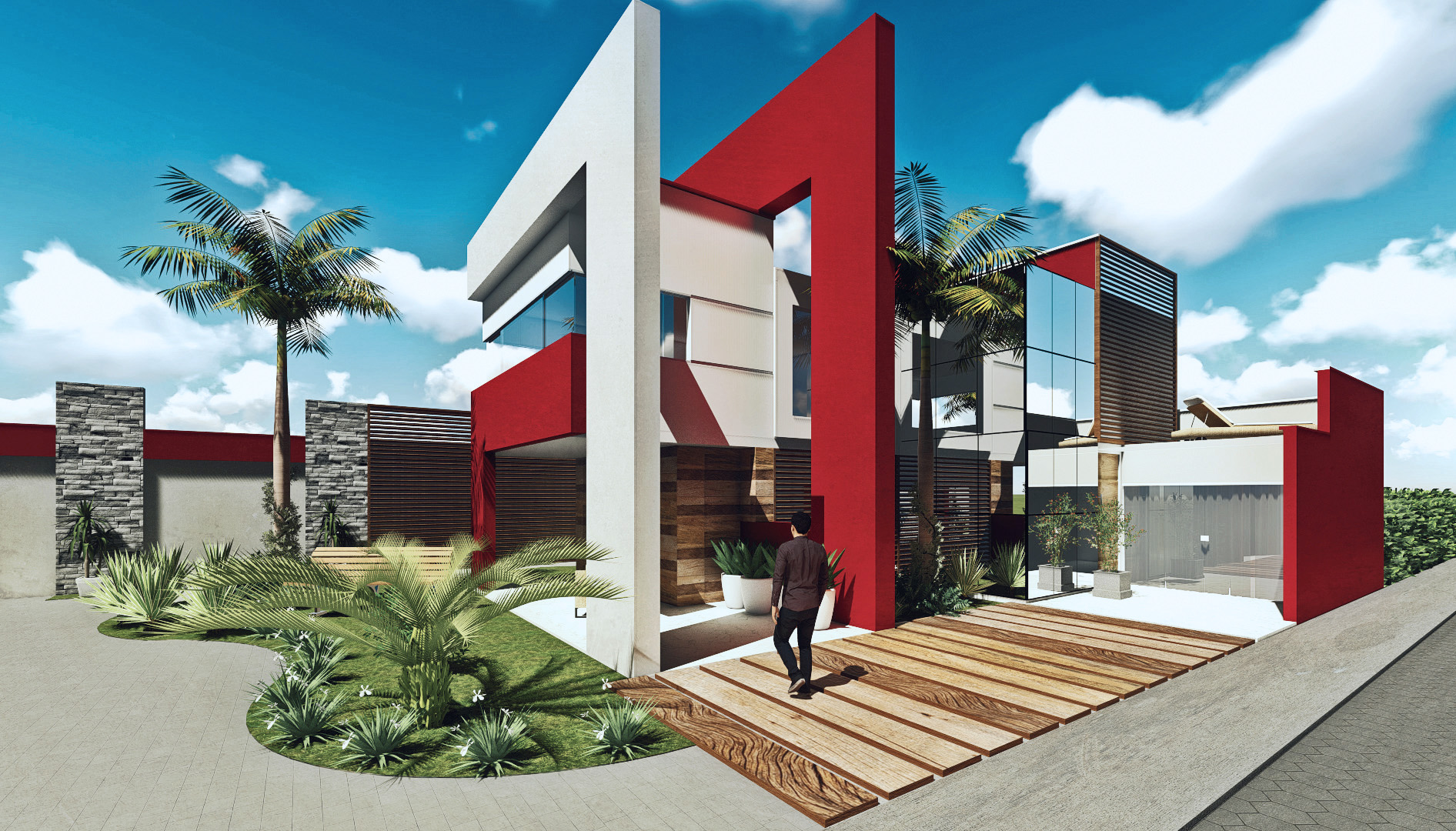 exemplos de volumetria arquitetônica