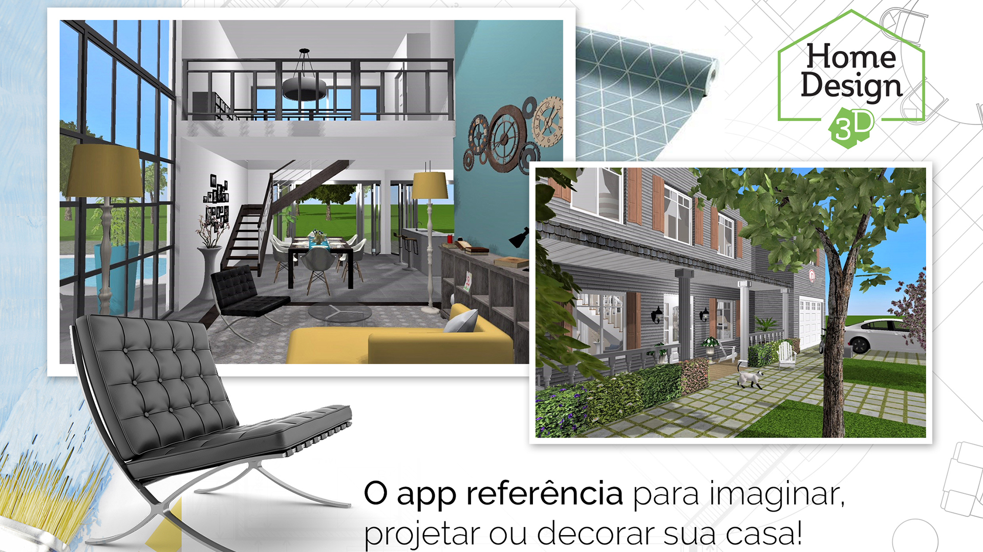 aplicativo para mobiliar sala virtualmente