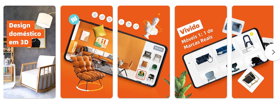 melhores apps de decoração 2026