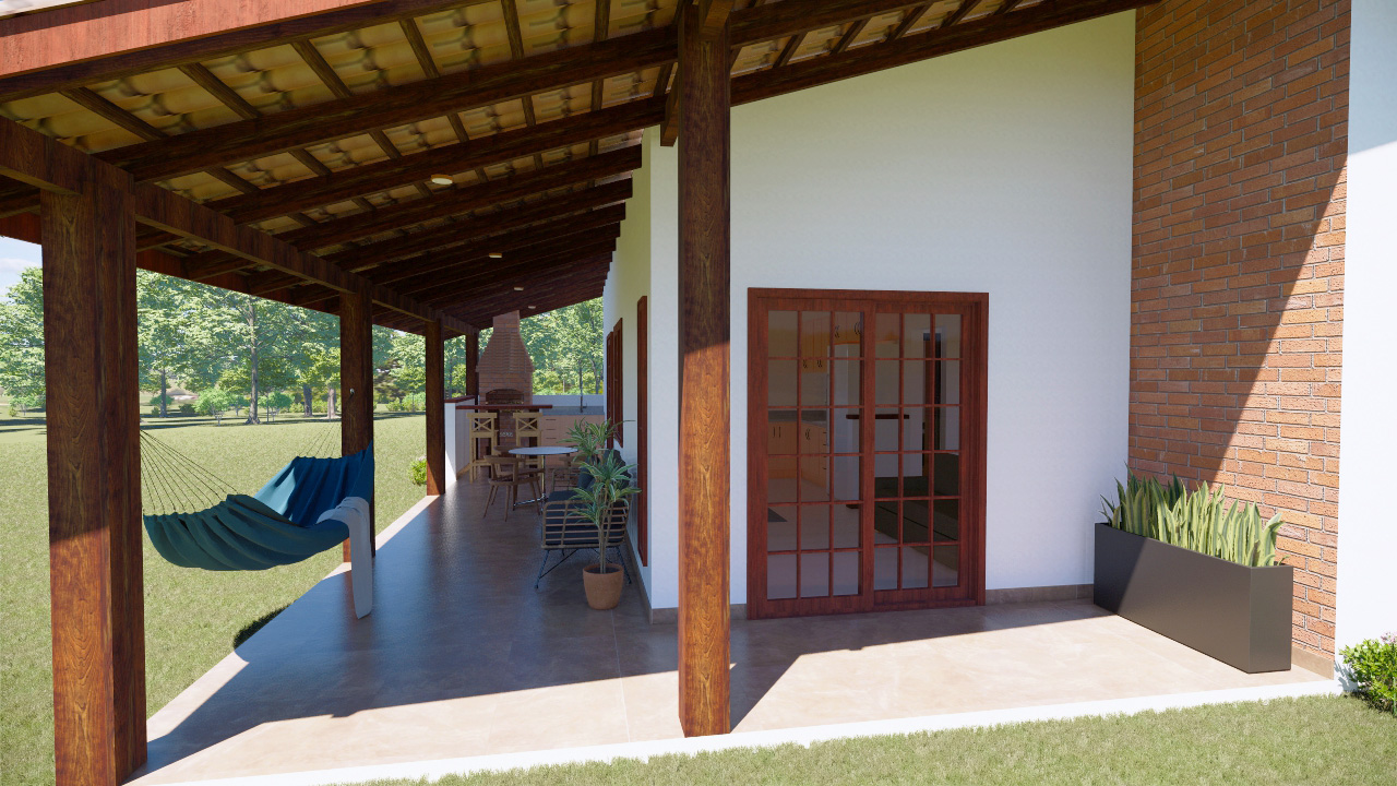casas estreitas com garagem lateral