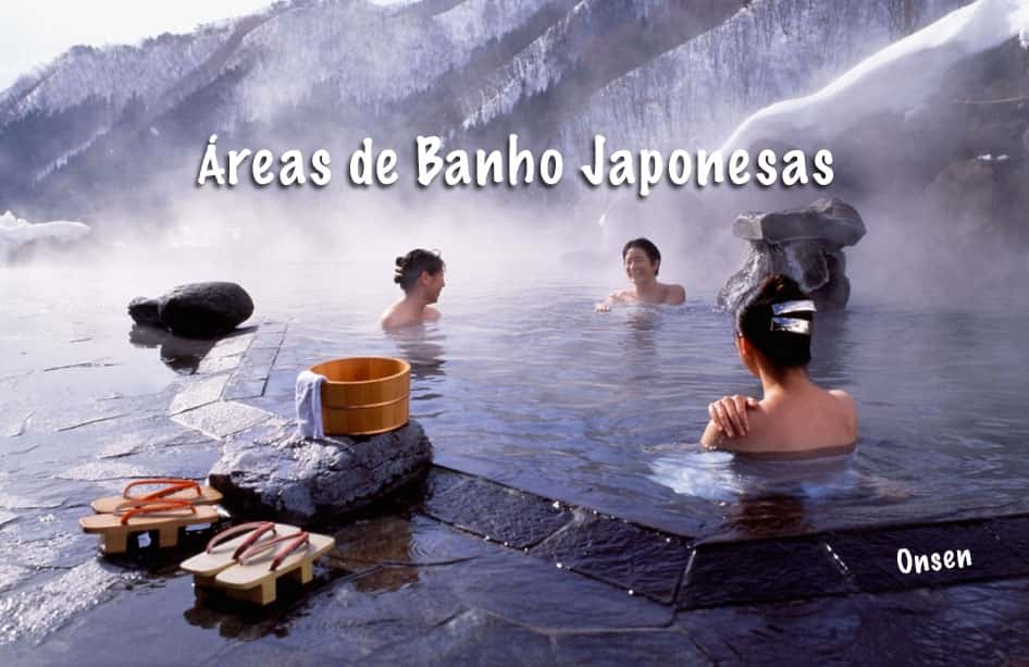 cultura do banho Japão