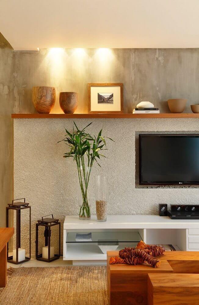 ideias parede sala tv