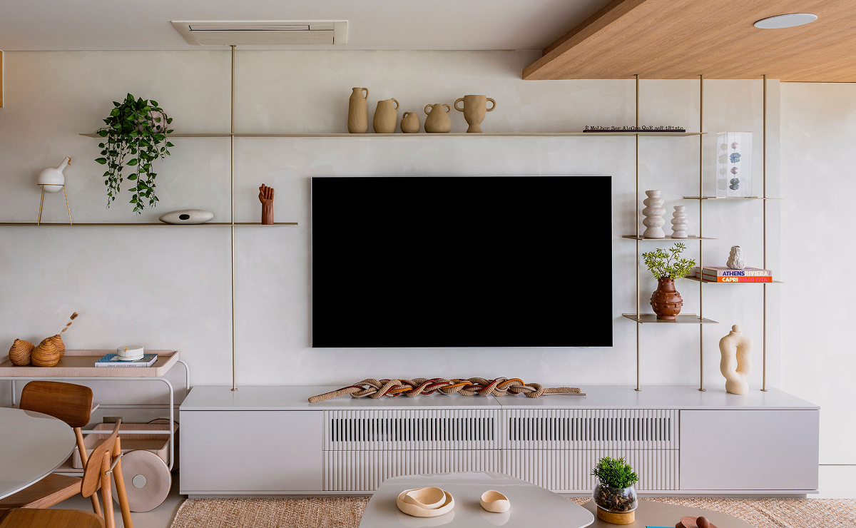 sala de tv moderna