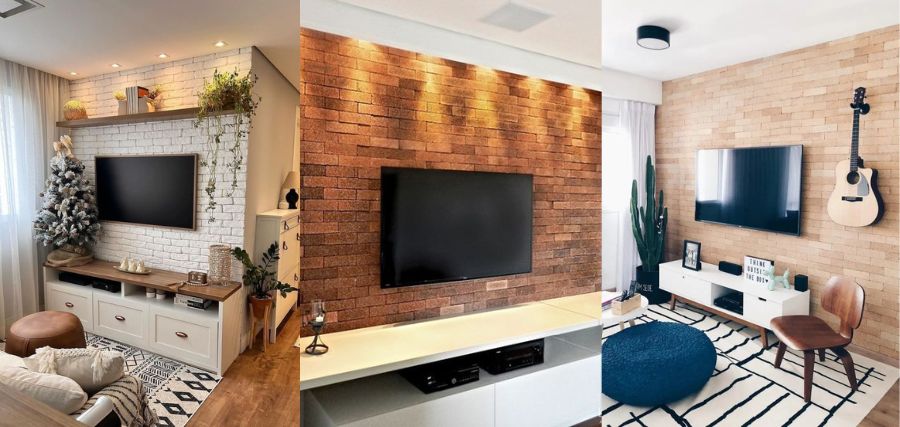 painel ripado para tv