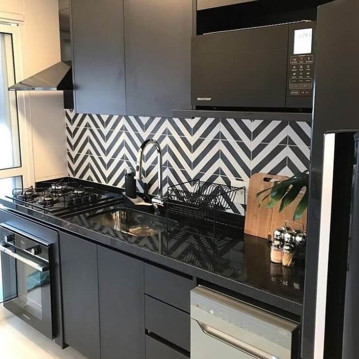 cozinha americana apartamento