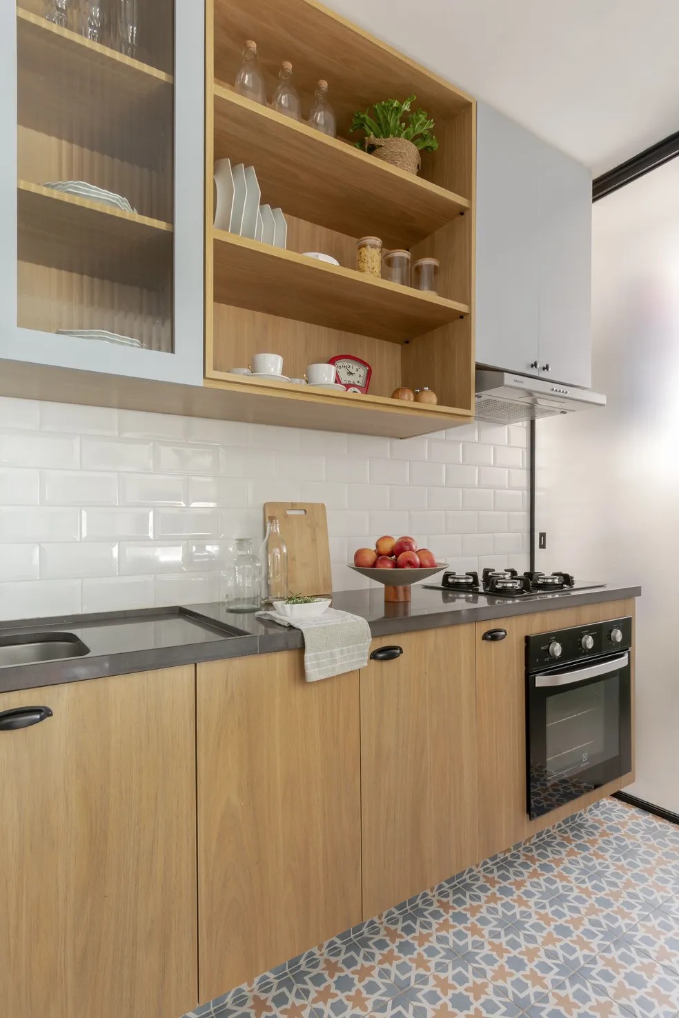 iluminação cozinha apartamento
