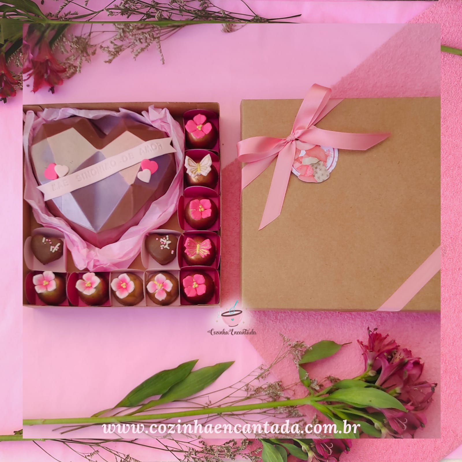 chocolate vegano dia das mães