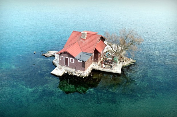 Just Room Enough Island