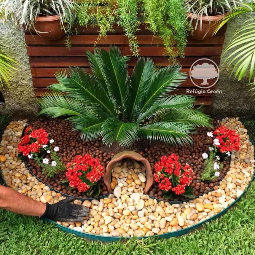 tipos de pedras para jardim