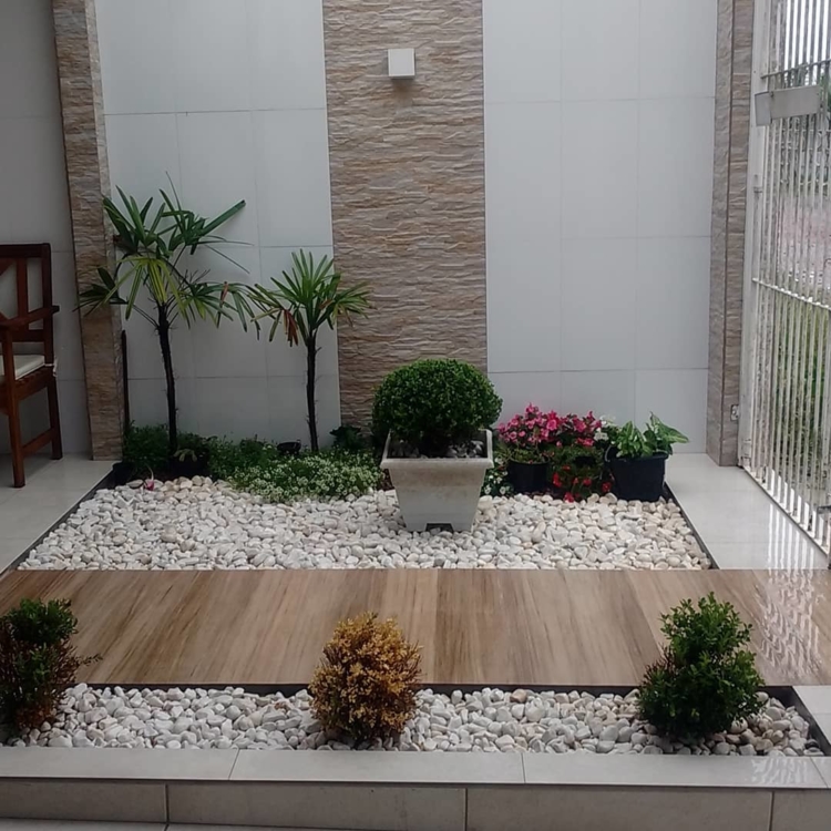 como fazer jardim na frente